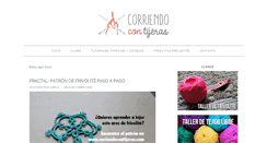 Desktop Screenshot of corriendocontijeras.com